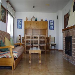Livingroom with fire place