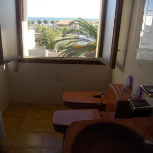 Bathroom ( with sea view )