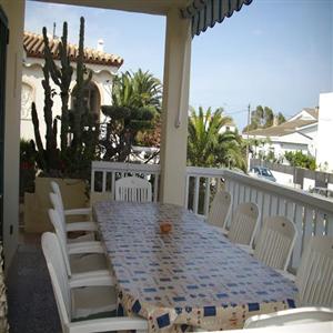 Big terrace ( infront of the pool )