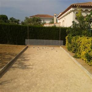 Place to play balls ( back of the villa )