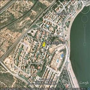Villa location ( 200 mts from the sandy beach )
