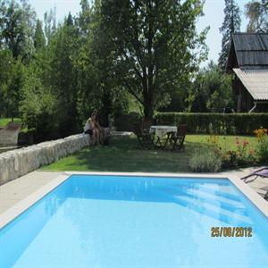 Pool and the garden