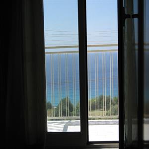 Bedroom door window