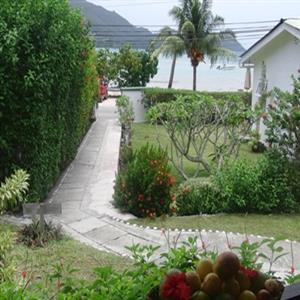 Sea View lodge Entrance with  sea view