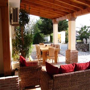 Garden terrace