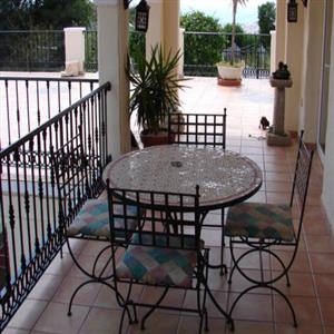 Sea view villa terrace