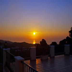 Sunrise main terrace