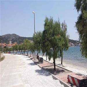 Side View of Beach