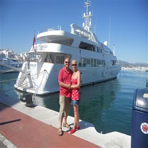 Owners enjoying Pauto Banus