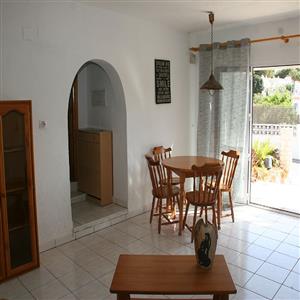 The dining room