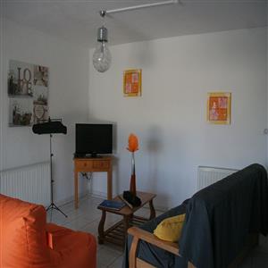 The living room