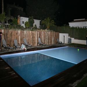Pool by night