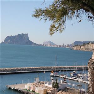 A view to Calpe