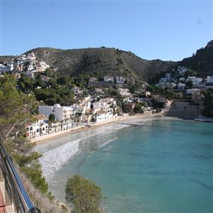 El Portet beach