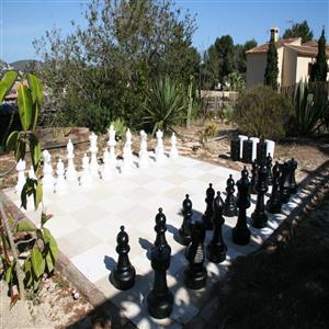 Giant chessboard
