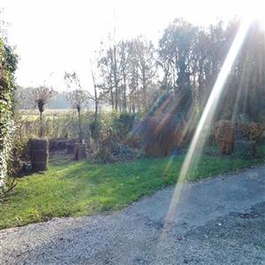 View to dead end street