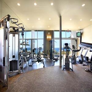 State of the Art Gym With Open Doors