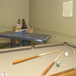 Recreation Room showing Pool Table & Ping Pong Tab
