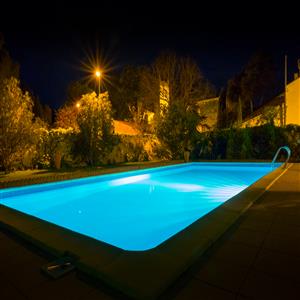 The pool at night (obviously!)