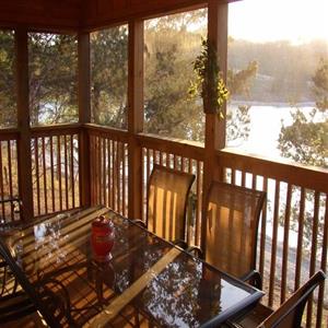 Watch the kids play from the Screened In Porch