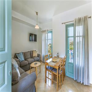 Lounge and kitchen area