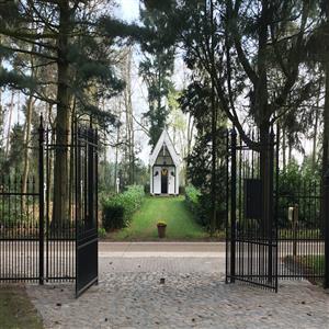 a place with silence all around