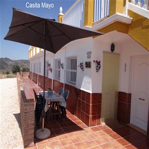 private entrance and terrace Casita Mayo