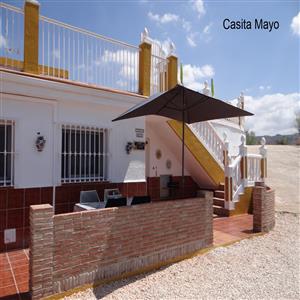 private entrance and terrace Casita Mayo
